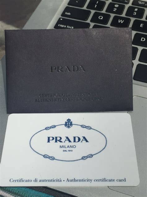 prada knockoff|prada authenticity card.